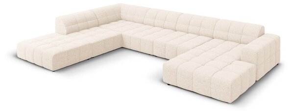 Kremowy narożnik (lewostronny/w kształcie litery U) Chicago – Cosmopolitan Design