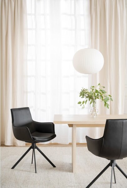 Stół z litego drewna dębowego 240x95 cm Emmett – Rowico