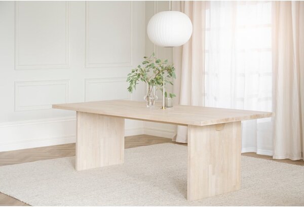 Stół z litego drewna dębowego 240x95 cm Emmett – Rowico
