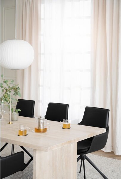 Stół z litego drewna dębowego 240x95 cm Emmett – Rowico