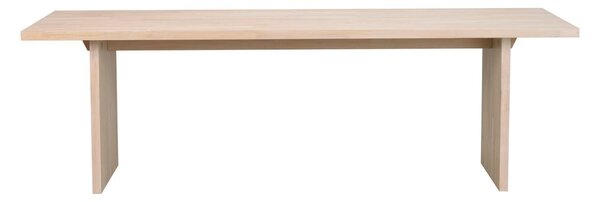 Stół z litego drewna dębowego 240x95 cm Emmett – Rowico