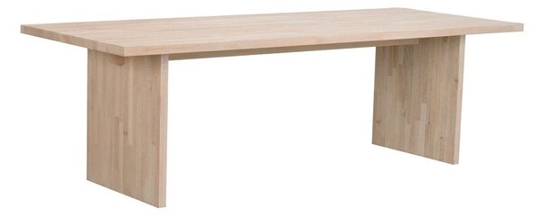 Stół z litego drewna dębowego 240x95 cm Emmett – Rowico