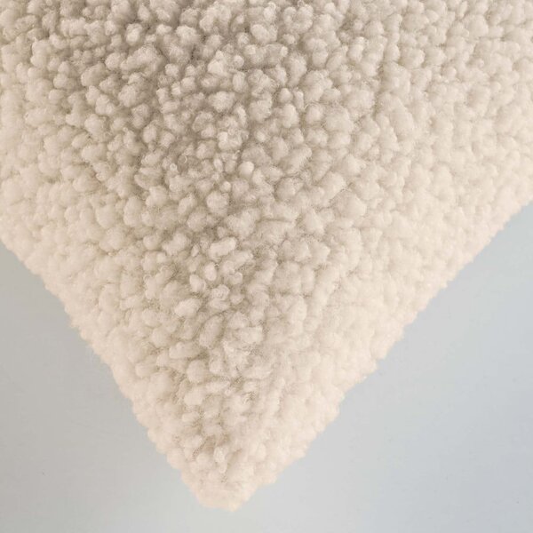 Poszewka na poduszkę z materiału sherpa 40x40 cm Woolen – douceur d'intérieur