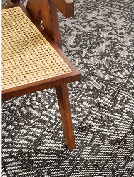 Czarno-biały dywan odpowiedni na zewnątrz 200x290 cm Duet Kona – NORTHRUGS