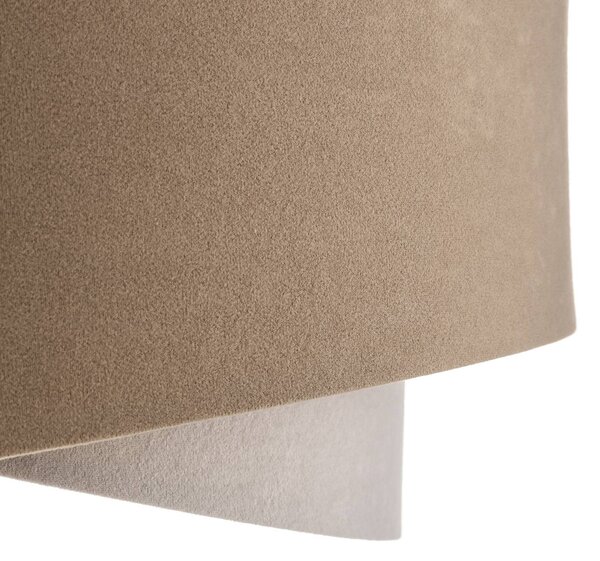 Lampa wisząca Vivien Maco Design, możliwość ściemniania, kremowy / amber, salon / jadalnia, tkanina / materiał / jedwab, nowoczesny