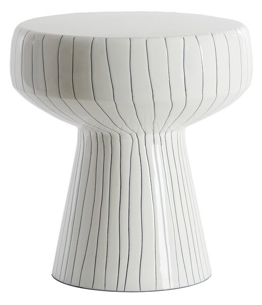 Metalowy okrągły stolik ø 38 cm Dakwa – Light & Living