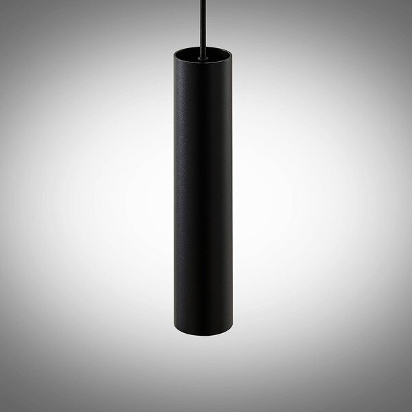 Lampa wisząca Ejona Arcchio, możliwość ściemniania, czarny, przedpokój, aluminium, nowoczesny