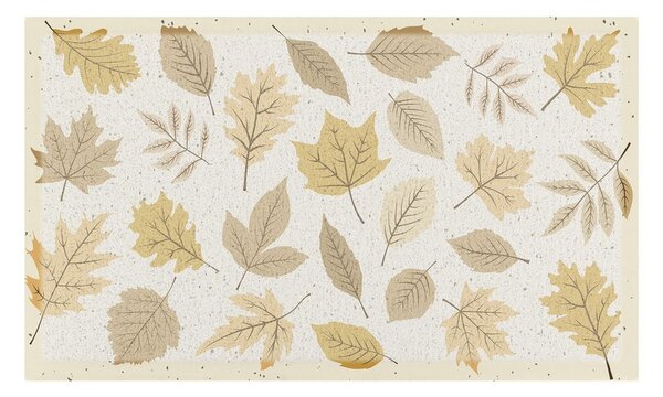 Wycieraczka 40x70 cm Autumn Neutral Leaves – Artsy Doormats