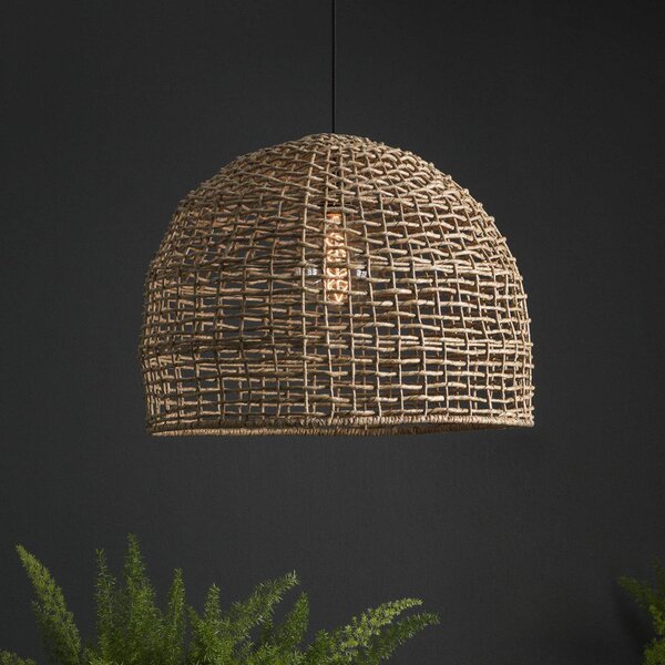 PR Home Lampa wisząca Cebu, możliwość ściemniania, jasne drewno, salon / jadalnia, drewno, dworkowy / rustykalny