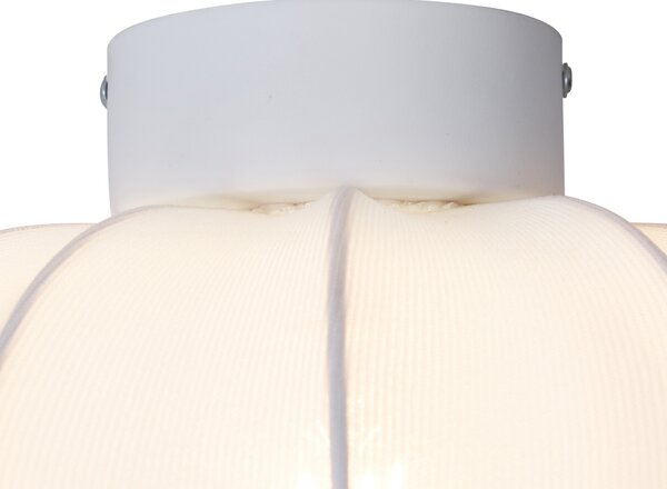 Lampa sufitowa Japandi biała 27 cm - Plu Asyesha