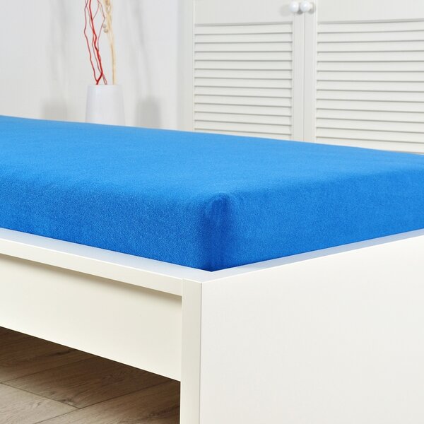 4Home prześcieradło frotte Ideal królewski niebieski, 60 x 120 cm, 60 x 120 cm