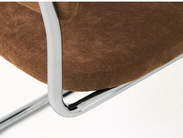 Krzesło w kolorze terakoty Griffin – Unique Furniture