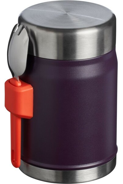 Stanley Termos do żywności 400 ml z łyżką/widelcem Plum