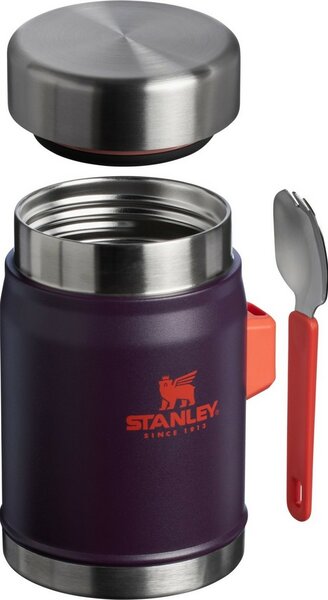 Stanley Termos do żywności 400 ml z łyżką/widelcem Plum