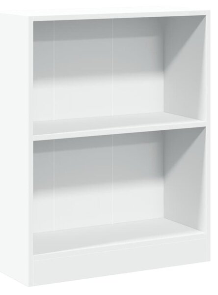 Szafka na książki, biała 60x24x76 cm, materiał drewnopochodny