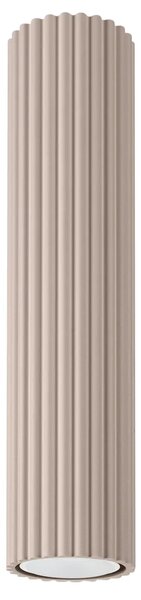 Loftowa lampa sufitowa taupe 30 cm N2-H65