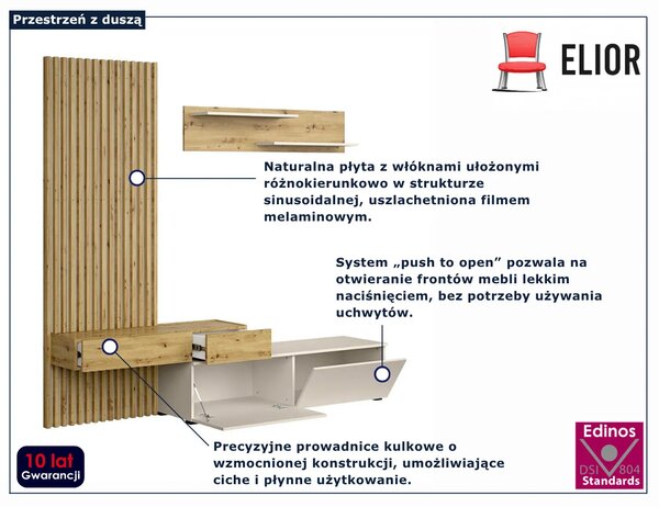 Komplet nowoczesnych mebli G4-W93