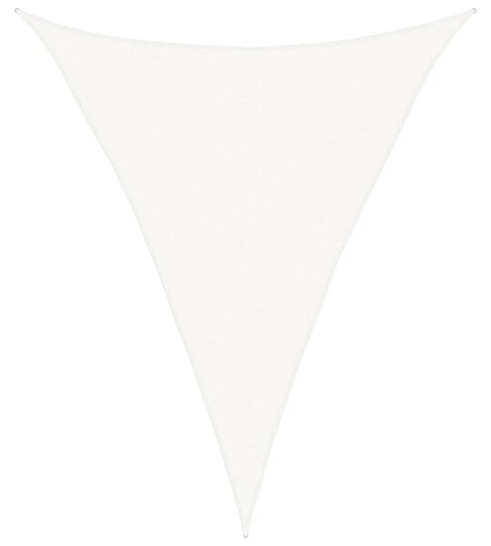 Żagiel przeciwsłoneczny, 160 g/m², biały, 4x5x5 m, hdpe