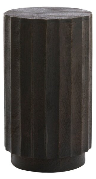 Okrągły stolik z litego drewna mango ø 35 cm Ellena – Light & Living