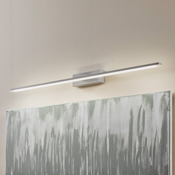 Kinkiet Miroir MCJ, aluminiowy / szary / cynkowy, łazienka, aluminium, nowoczesny