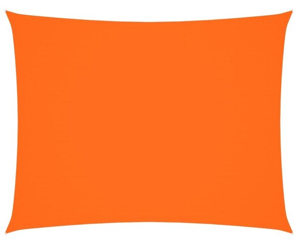 Prostokątny żagiel ogrodowy, tkanina oxford, 3x6 m, pomarańcz
