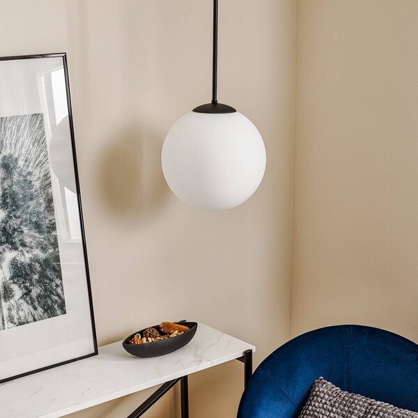 Lampa wisząca Dione ALDEX, możliwość ściemniania, biały / opal, salon / jadalnia, szkło, nowoczesny