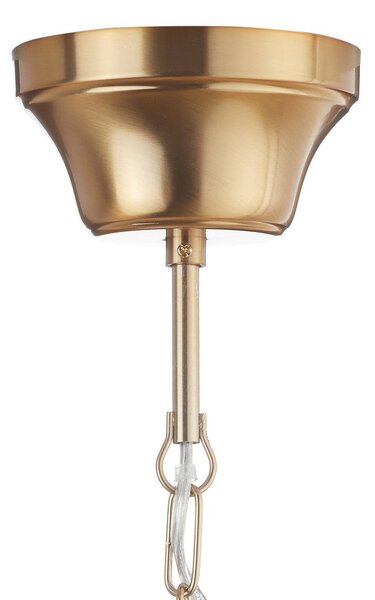 By Rydéns Lampa wisząca Hermine, możliwość ściemniania, mosiężny / złoty, salon / jadalnia, metal, orientalny / marokański