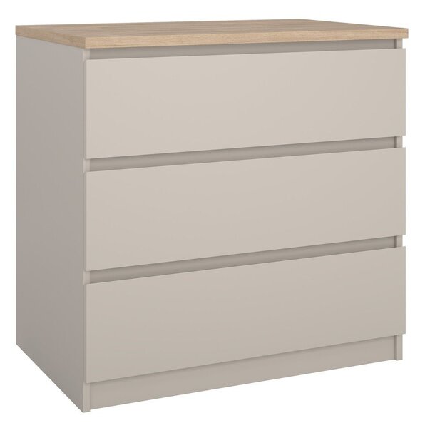 Kremowa komoda 77x76x50 cm Naia – Tvilum