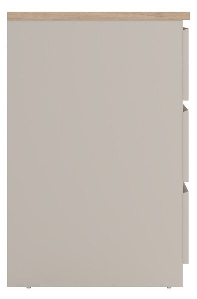 Kremowa komoda 77x76x50 cm Naia – Tvilum