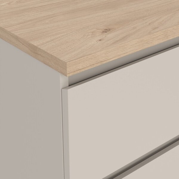 Kremowa komoda 77x76x50 cm Naia – Tvilum