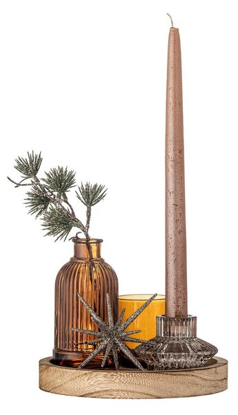 Szklany świecznik Sanga – Bloomingville