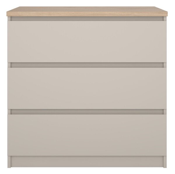 Kremowa komoda 77x76x50 cm Naia – Tvilum
