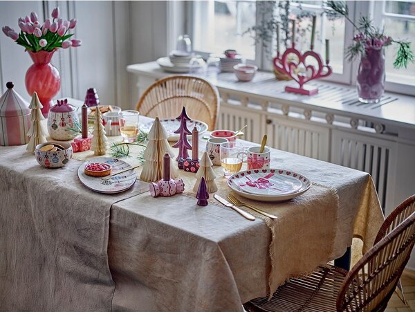 Ceramiczne świeczniki zestaw 3 szt. Maiano – Bloomingville