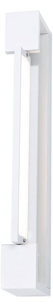 Paulmann Kinkiet LED Lucille, możliwość ściemniania, biały / opal, łazienka, aluminium, nowoczesny