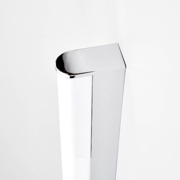 Kinkiet Philippa Lindby, chromowy / srebrny, łazienka, metal, nowoczesny