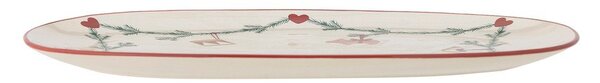 Kamionkowa taca ze świątecznym motywem 23x38,5 cm Yule – Bloomingville