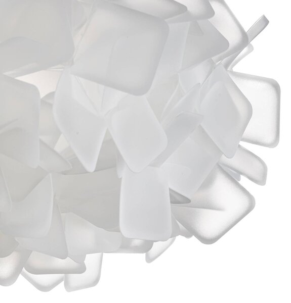 Slamp Lampa wisząca designerska Clizia, możliwość ściemniania, biały / opal, salon / jadalnia, tworzywo sztuczne, design