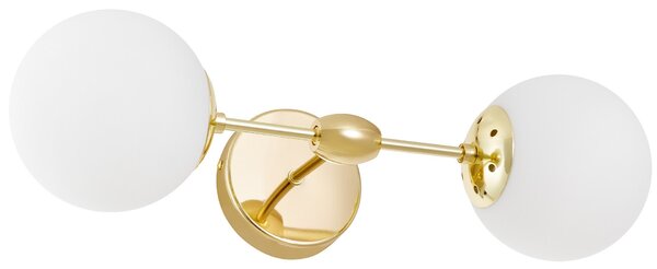 LAMPA ŚCIENNA KINKIET LOFTOWY KLASYCZNE ZŁOTO ZODIAK W2