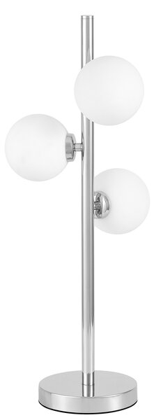 NOWOCZESNA LAMPA BIURKOWA CHROMOWANA MARSIADA W3