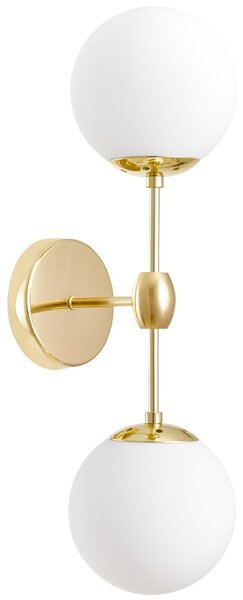 LAMPA ŚCIENNA KINKIET LOFTOWY KLASYCZNE ZŁOTO ZODIAK W2