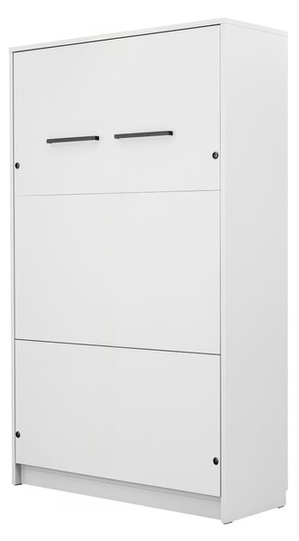 Półkotapczan pionowy Genius 140x200 z biurkiem - biały mat