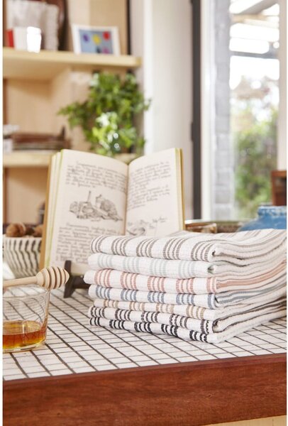 Bawełniane ścierki zestaw 4 szt. 50x70 cm Stripes – Tiseco Home Studio