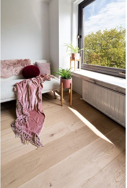 Różowy koc Tiseco Home Studio Flanelo, 170x130 cm