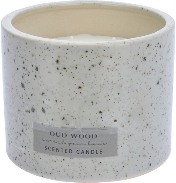 Świeczka zapachowa Enrich your home, Oud Wood, 180 g, 10,5 x 8 cm