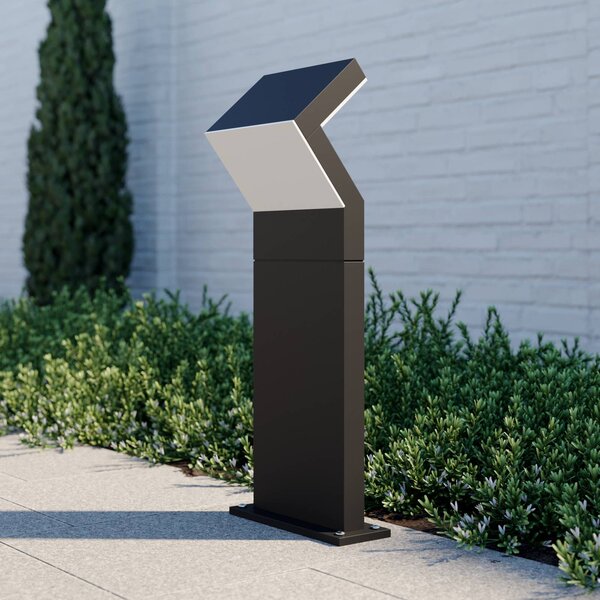 Lampa ogrodowa stojąca Havin Arcchio, czarny, aluminium, nowoczesny