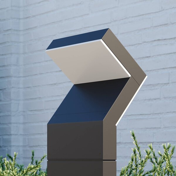 Lampa ogrodowa stojąca Havin Arcchio, czarny, aluminium, nowoczesny