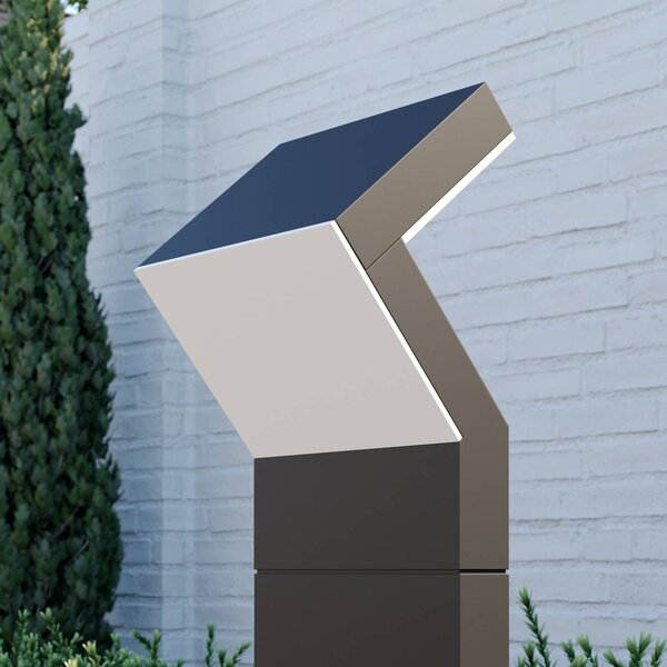 Lampa ogrodowa stojąca Havin Arcchio, czarny, aluminium, nowoczesny