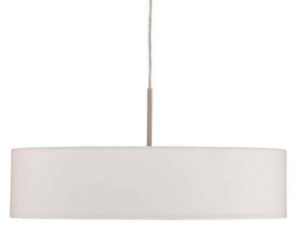 Lampa wisząca Sebatin Lindby, możliwość ściemniania, kremowy / amber, kuchnia, tkanina / materiał / jedwab, nowoczesny
