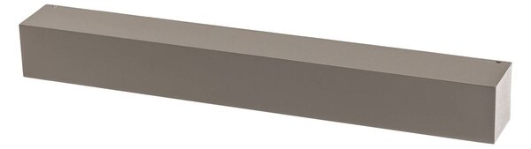 Kinkiet zewnętrzny LED Lengo Arcchio, aluminiowy / szary / cynkowy, aluminium, nowoczesny