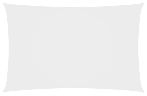 Prostokątny żagiel ogrodowy, tkanina oxford, 2,5x5 m, biały